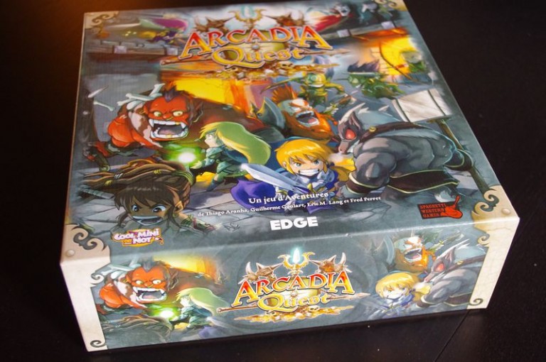 Arcadia Quest, l&rsquo;unboxing