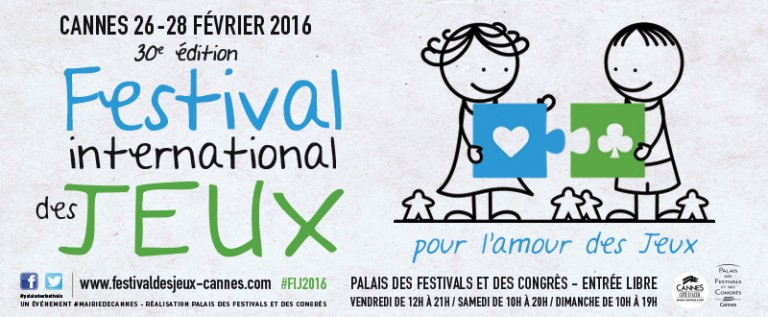 Festival des Jeux : 26 – 28 février 2016