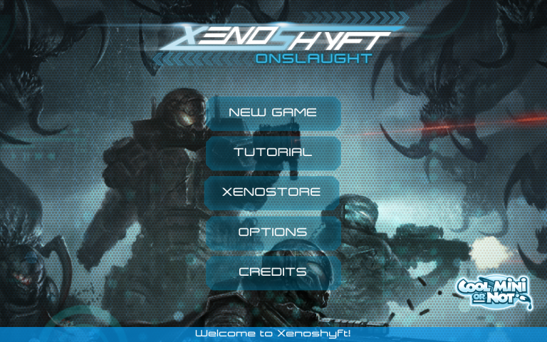 Xenoshyft Onslaught sur tablette