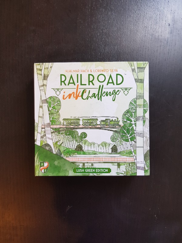 Boîte de jeu RailRoad Ink Challenge Lush Ink