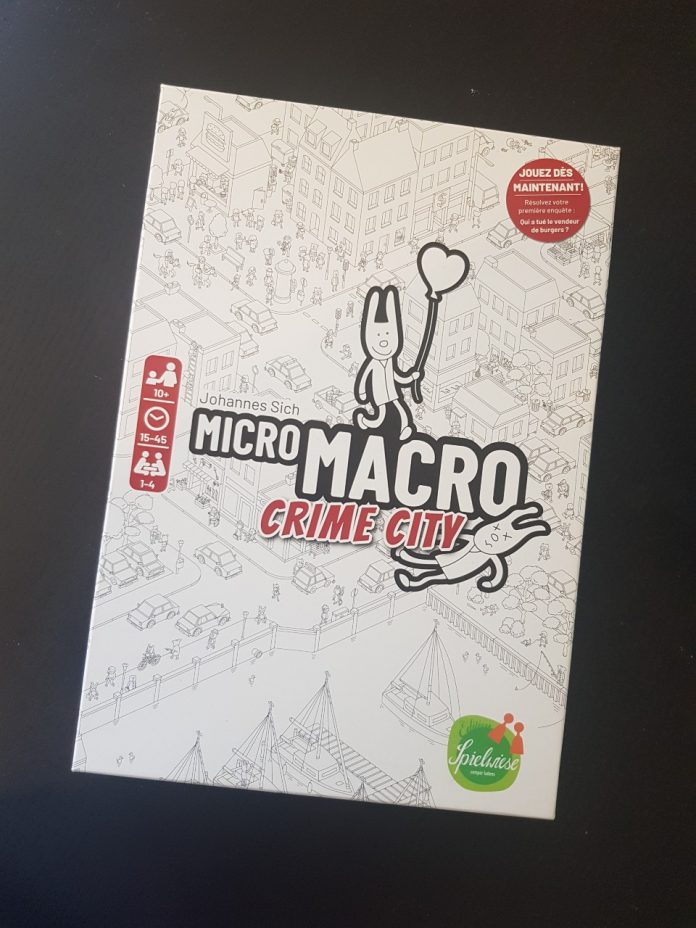Micromacro crime city boîte de jeu